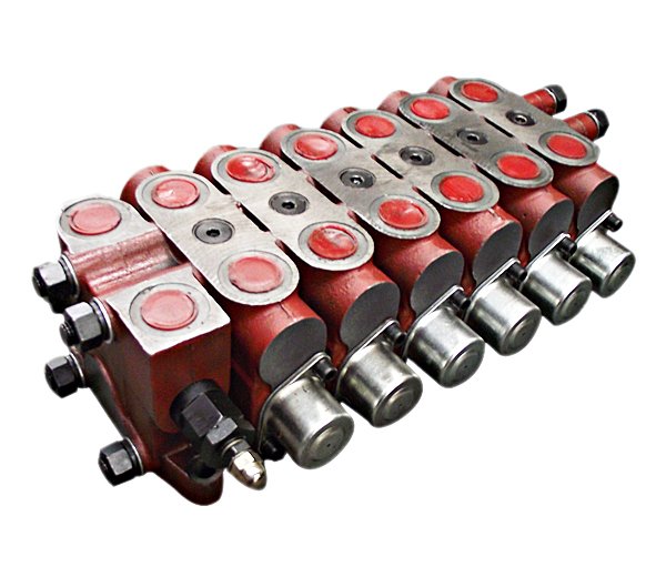 distribution valve valve block