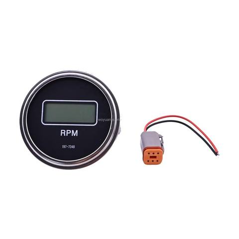 TACHOMETER Suitable for CAT 197-7348 E3302 E3306B E3412C E3512 3406 LOADER 197-7348
