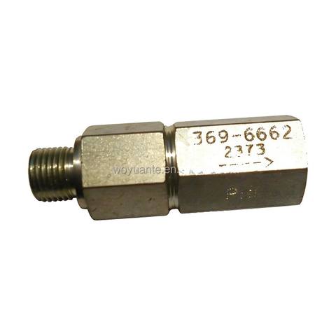 Excavator Parts Fuel Pressure Regulator Valve 369-6662 3696662 Suitable for CAT C7 C9 C12 