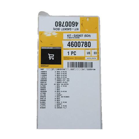 4600780 KIT GASKET Fits Suitable for Caterpillar Engine Overhaul Gasket Kit 4600780