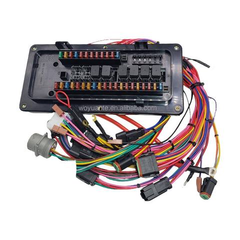 For Caterpillar 312C Excavator Fuse Box Wire Harness Assy 186-4536 163-6740 Construction Machinery Parts 186-4536 163-6740