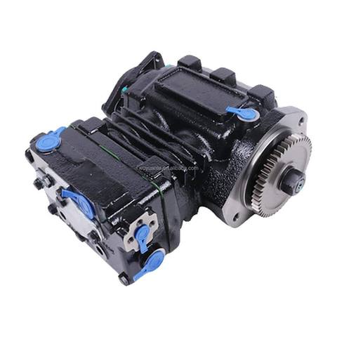 Twin Cylinder Air Brake Compressor 1494915 1149086 Suitable for CAT C7 C9 3116 3126