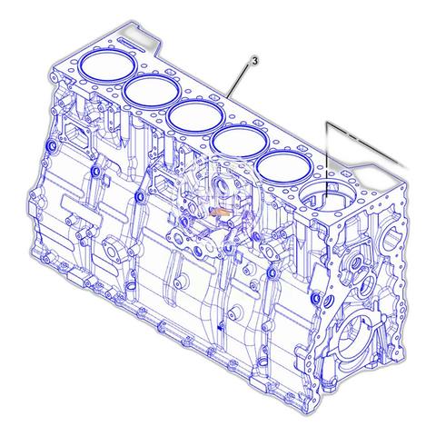 CAT 3406B Cylinder Block Oil Field 137-2671 1372671 for Engine 137-2671 / 1372671
